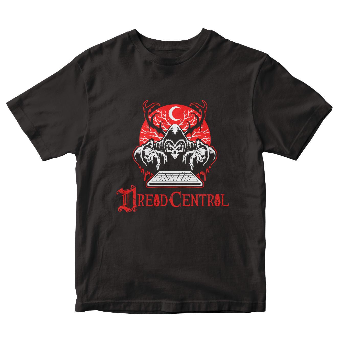 DREAD CENTRAL LOGO BY CRYFACE T-SHIRT