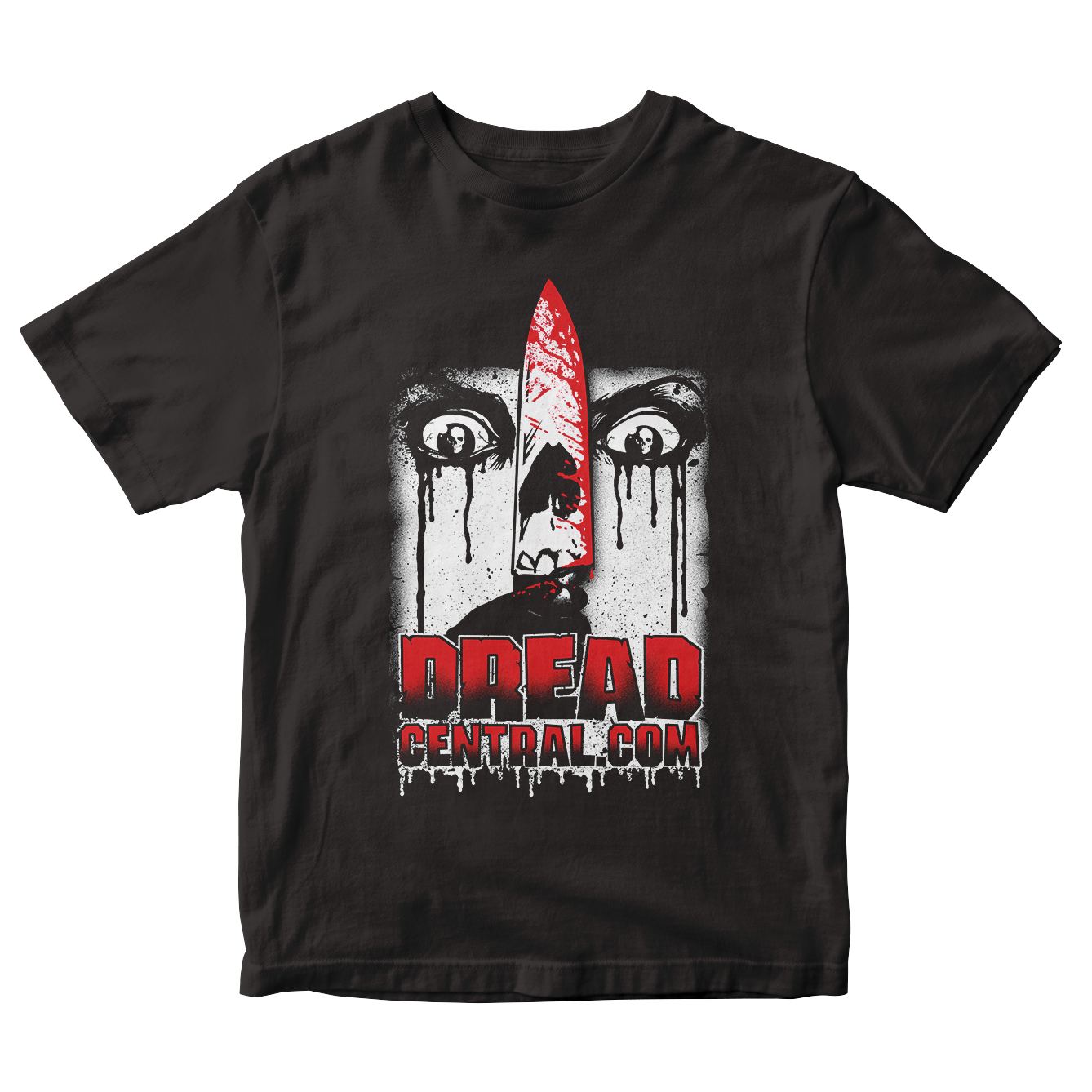 DREAD CENTRAL LOGO BY GHOULISH GARY T-SHIRT